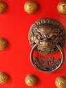 Temple door knocker.